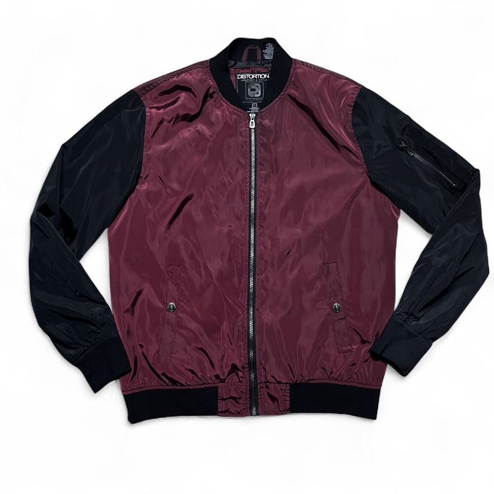 Unbranded Men's Burgundy and Red Jacket